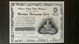 Vintage 1894 1847 Rogers Bros Meriden Britannia Co Silver Wear Original ... - £5.22 GBP