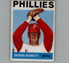 1964 Topps #396 Dennis Bennett Phillies - $3.05
