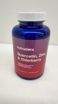 Nutradora Quercetin zinc &amp; elderberry  1000mg Per Serving Veggie Capsules, 10/24 - £11.80 GBP