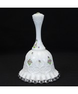 Fenton Bell Spanish Lace Silver Crest Violets in the Snow Signed M Frenb... - $558.61 MXN