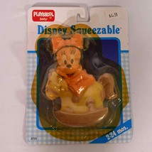 Vintage Playskool Baby Disney Minnie Mouse Squeezable Factory Sealed 0122! - £17.48 GBP