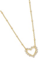 Women&#39;s Ari Heart Crystal Pendant Necklace - £177.43 GBP