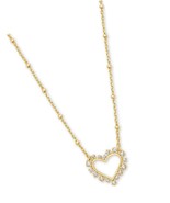 Women&#39;s Ari Heart Crystal Pendant Necklace - £166.40 GBP