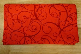 Sewing Cotton Quilting Fabric Calico Fabriquilt Accent on Color Red Oran... - $180.91 MXN