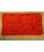 Sewing Cotton Quilting Fabric Calico Fabriquilt Accent on Color Red Oran... - $182.05 MXN