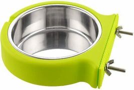 Guardians Crate Dog Bowl, Removable Stainless Steel, Set of 2 - £16.49 GBP