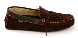 G.H. Bass &amp; Co. Brown Tobby Suede Leather Slip On Boat Shoes Men&#39;s Size 8.5 - $79.19