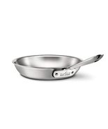 All-Clad D5 Brushed SS 10 in Fry pan w/All-Clad D5 Stainless Steel lid - £85.46 GBP
