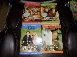 Little House On The Prairie Books By Laura Ingalls Wilder Scholastic Set Of 4 - £22.14 GBP