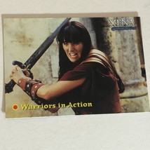 Xena Warrior Princess Trading Card Lucy Lawless Vintage #49 Warriors In Action - £1.57 GBP