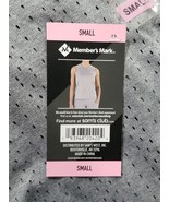 Member&#39;s Mark Everyday Perforated Women&#39;s Performance Tank Light Gray Si... - £3.73 GBP