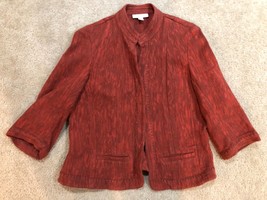 Coldwater Creek Blazer Jacket Size 12 Women’s Teal Black And Brown Blazer Jacket - £14.53 GBP