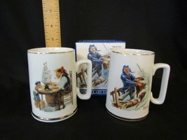 2 Norman Rockwell Seafarers Collection Porcelain Tankard Long John Silve... - $4.55