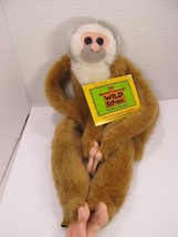 Wild Republic Squirrel Monkey “Antuco” 17” Huggable Plush w/Tag SQ17HBE1 - $14.03