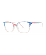 Lilly Pulitzer Alexa Eyeglasses Fan-Sea-Pants 52mm - $190.00