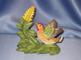  Allen&#39;s Hummingbird with Aphelandra by Bronson Collectibles. - £15.18 GBP