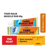 Tiger Muscle Rub 60g x12 boxes Pain Relief Sore Muscles Sprains -shipmen... - £94.06 GBP