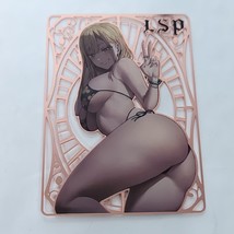 Marin Peace Bikini Metal Card Limited LSP 045/200 Goddess Story Anime Card - $24.74