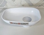 Omega Juicer Funnel Hopper Shoot Feeder Dish White 8003 8004 8005 8006 P... - $12.82