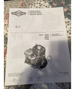Briggs &amp; Stratton Model 120000 150000 200000 210000 Operators Manual. 2013 - $93.89 MXN