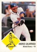 1998 Fleer Vintage 63 Andres Galarraga 71 Braves - £0.78 GBP