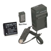 CGA-S005 Battery + Charger For DMC-FX180N DMC-LX9 DMC-LX9-S DMCLX9K DMCFX100S - $20.69