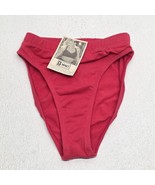 Vintage Basic Impact Sportswear High Cut Womens Red Panties Underwear Si... - €63,39 EUR