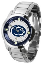 Penn State Nittany Lions Mens Titan Steel Watch - £135.10 GBP