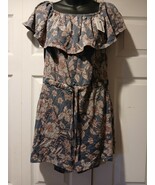 Storyteller Floral Romper Large - $189.87 MXN