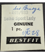 NOS BESTFIT - Seiko Sport Lady - Watch Movement Set Bridge UTC 28 - Part... - $17.79 CAD