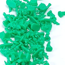 RISK Board Game Black Replacement Miniature Army 55 Green Pieces Parts - £3.13 GBP