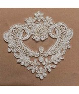 Embroidered Lace Tulle Application 9.5 Cm Sweet Trims 14757 - $2.61