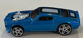 2007 Hot Wheels #16 New Models 16/36 &#39;70 PONTIAC FIREBIRD Blue - Loose - £4.00 GBP