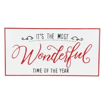 Cheungs Decorative It'S The Most Wonderful Time of The Year - Wall Sign - $43.89