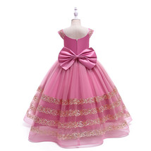 2023 Baby Girl&#39;s Dresses short Sleeve Girl Striped soft tulle dress for ... - £35.01 GBP