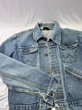 Vintage Worn 60’s Wrangler Denim Jean Jacket Very Stylish Unisex M-S W- M/L - £159.87 GBP