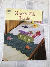Annie's Attic Crochet Noah's Ark Blanket by Michele Wilcox Leaflet Chart 885054 - $13.97
