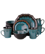 Elama’s Mystic Waves 16 Piece Dinnerware Set - $93.53