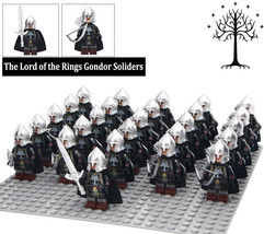 168pcs Lord of the Rings Custom Gondor Soldiers Minifigure Toys - £24.11 GBP+