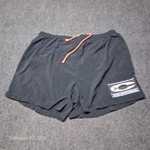 Vintage Club Sportswear Shorts Men Size Medium Black Mesh Lined Swimwear... - $16.67