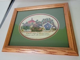 Home &amp; Garden Party Framed Picture Love and Dreams 74380 Family Wall Decor - $29.39