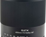 Reflex Mf Lens For Sony E, Tokina Szx 400Mm F/8, Black. - $374.93