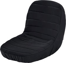 Black Riding Lawn Mower Tractor Seat Cover For Kubota Craftsman Husqvarn... - $31.93
