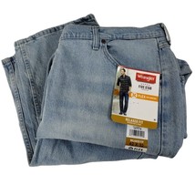 Wrangler Relaxed Fit Five Star Denim Jeans Mens 42 x 32 Light Blue Classic Leg - £18.13 GBP