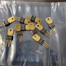 (10 Pcs ) Msds Ebc 114 Gold Leaded Transistor Vintage TO-220 Usa New $19 - £15.00 GBP