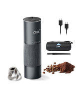 Portable Burr Coffee Grinder Electric Espresso Grinderring Machine Suita... - $434.15