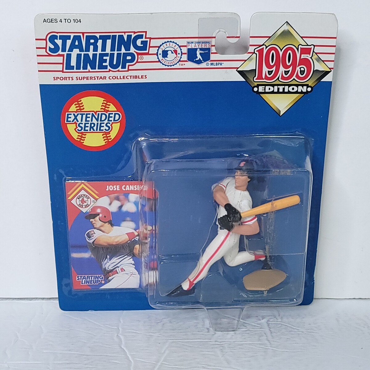 Starting Lineup 1995 MLB Jose Canseco Boston Red Sox Action Figure NEW - $19.79