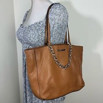 Michael Kors Acorn Harper Brown Pebbled leather Tote bag - £57.51 GBP