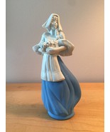 70s Avon Dutch Girl with blue skirt and flowers cologne bottle (Topaze) - £10.15 GBP