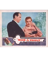 Man in the Vault Lobby Card #6-1956-William Campbell - £28.72 GBP
